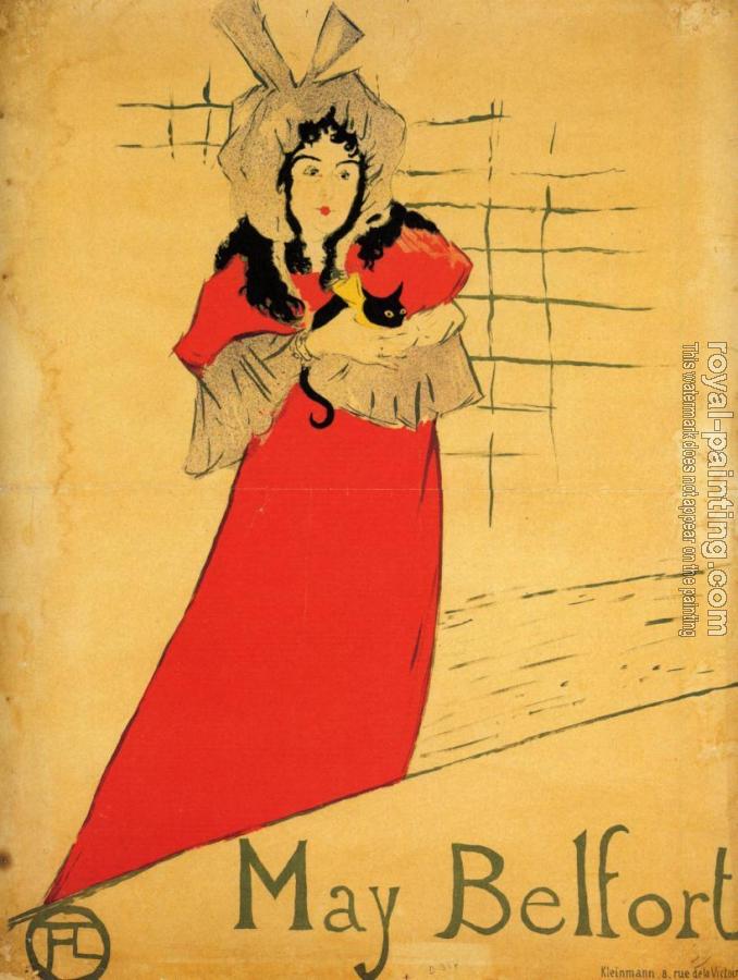 Henri De Toulouse-Lautrec : May Belfort